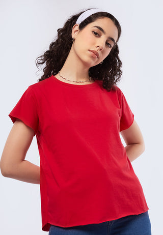 Basic Short Sleeve Loose T-Shirt