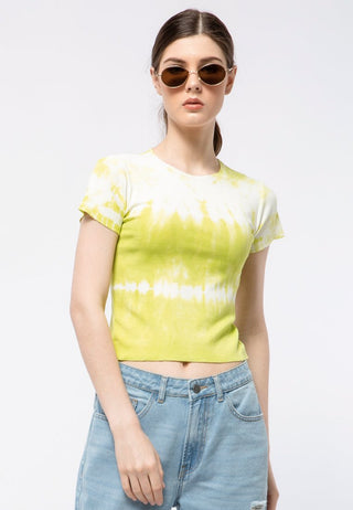 Tie Dye Fitted T-shirt