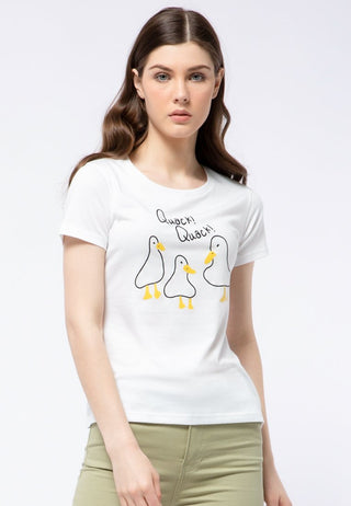 Quack Quack Crew Neck T-shirt