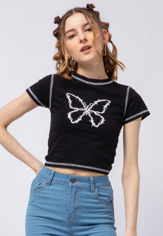 Inside Out Crop Top